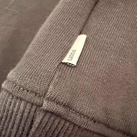 Vuori Men's Charcoal Crewneck Sweatershirt - Picture 4 of 5